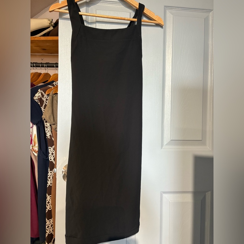 Black Mini Slip Dress/LBD